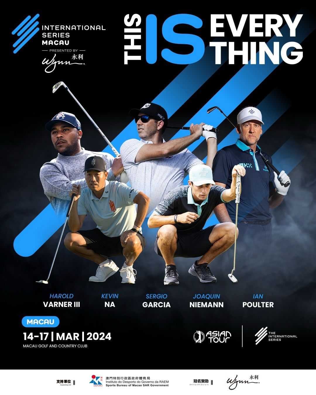 LIV GOLF LEAGUE HEAVYWEIGHTS JOIN ALL-STAR LINE-UP FOR INTERNATIONAL SERIES MACAU